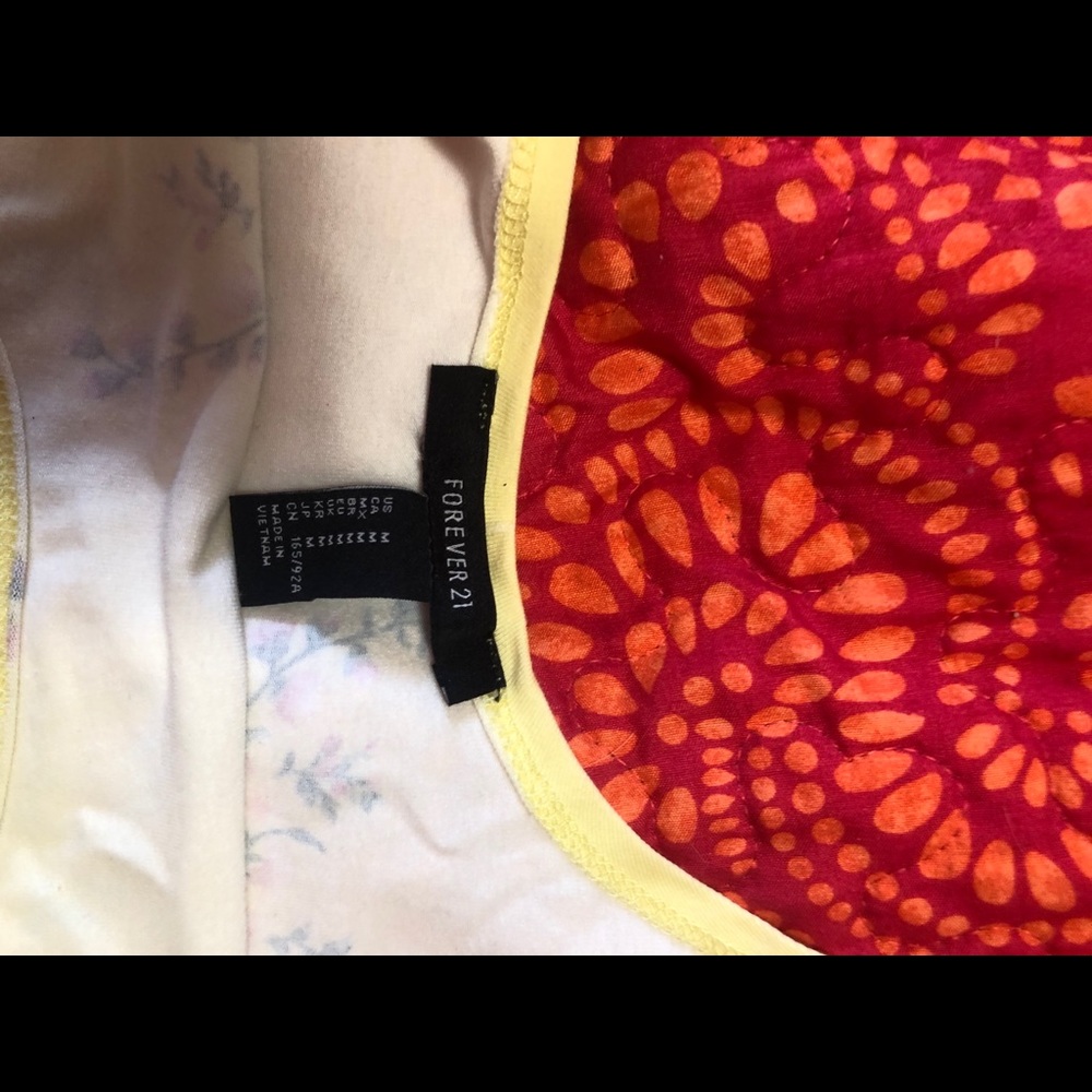 Yellow Floral Spring/Summer BodyCon - Picture 2 of 4